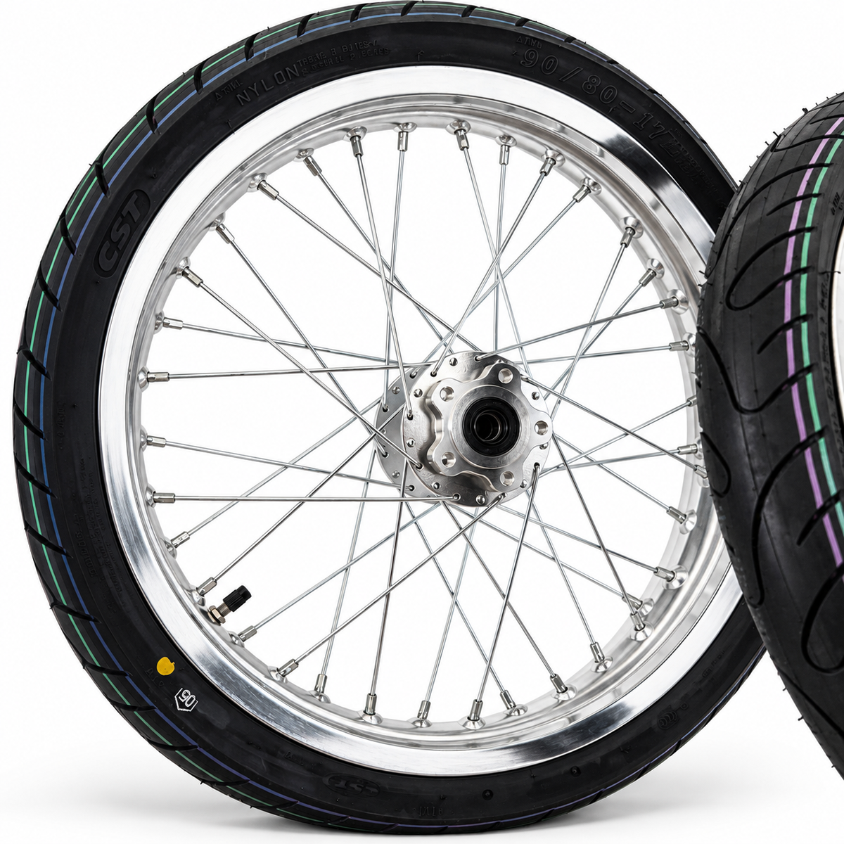 17-Inch CST Chrome LBX / E-Ride Supermoto Kit — 3-Week Pre-Order