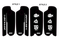 Pre-Designed Fastace Fork Guard Decals