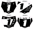Pre-Designed Motocutz Plate Decal