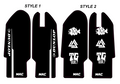 Pre-Designed EXT Fork Guard Decals