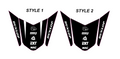 Pre-Designed Talaria Sting Short Rear Fender Decal