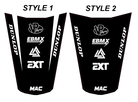 Pre-Designed Eride Pro Rear Fender Decal