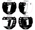 Pre-Designed ODI Plate Decal