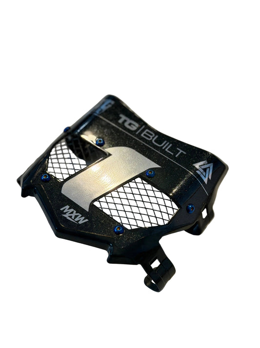 Real Titanium Vented Motocutz Plate