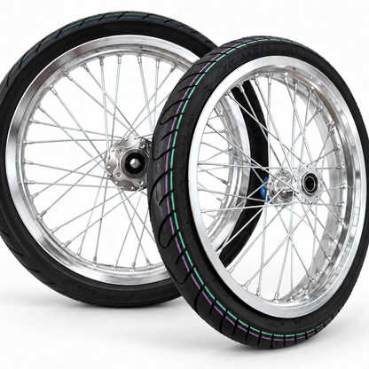 17-Inch CST Chrome LBX / E-Ride Supermoto Kit — 3-Week Pre-Order
