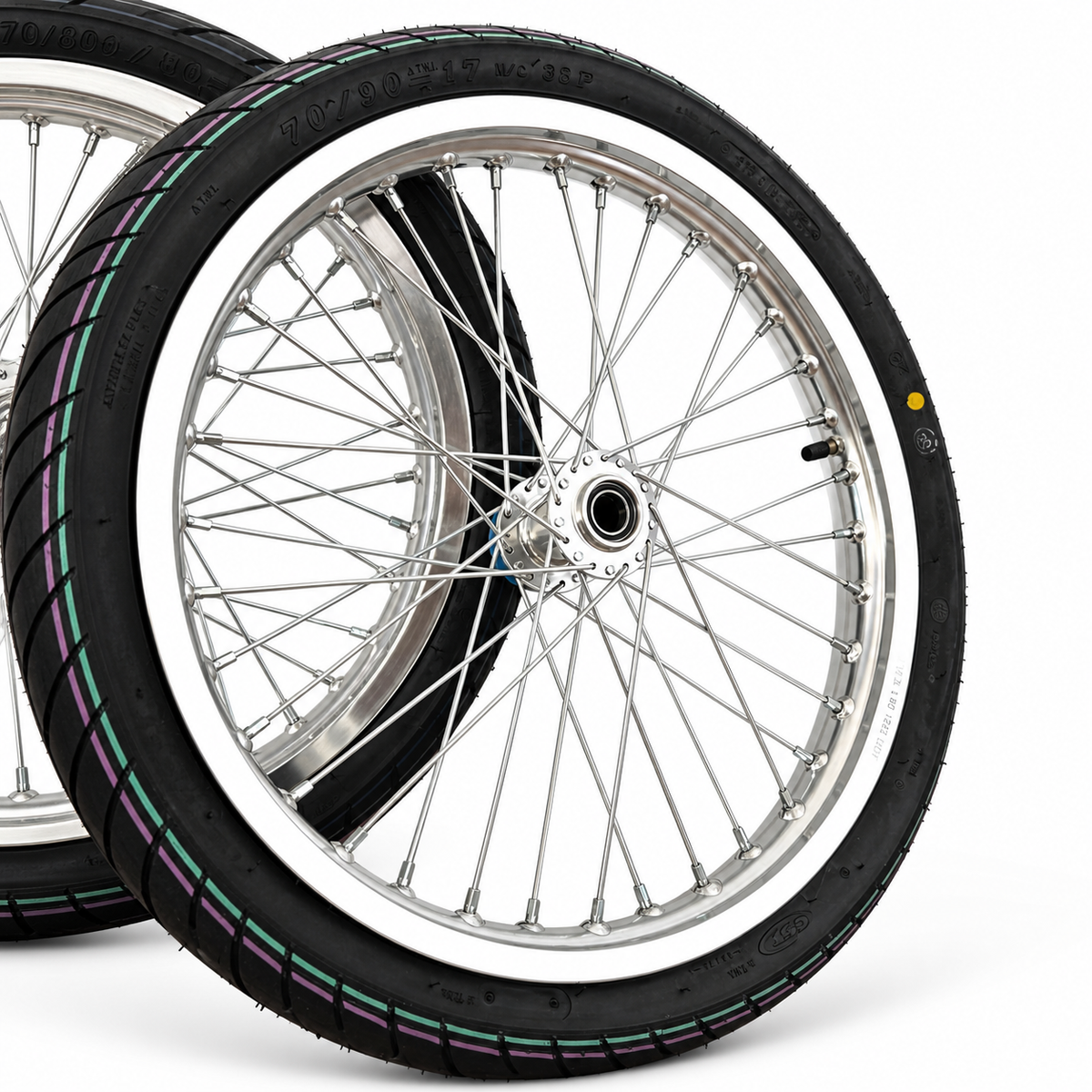17-Inch CST Chrome LBX / E-Ride Supermoto Kit — 3-Week Pre-Order